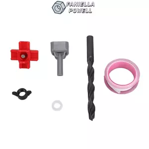 FANIELLAPOWELL 15 Chiếc Máy Tưới Núm Vú Gia Cầm, Núm Vú Tưới Gà Bằng Nhựa Thép, Bền Với Mũi Khoan Chất Liệu Cấp Thực Phẩm Tự Động Gia Cầm Núm Vú Xô Ăn