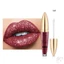 Lấp Lánh Sequins Liquid Lipstick Lâu Dài Matte Pearl Lip Gloss Trang Điểm Sắc Tố Cao