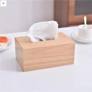 Hộp đựng khăn giấy quả óc chó với thiết kế đơn giản và chất liệu bền bỉ để sử dụng tại nhà và văn phòng