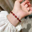 Ánh Sáng Pháp Sang Trọng Zircon Hình Bầu Dục Vòng Tay Hình Học Retro Tinh Tế Thời Trang Vòng Tay Tính Khí Niche Tay Trang Sức VTAJ