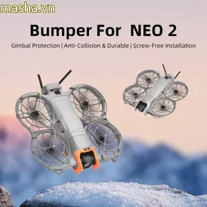 Thanh bảo vệ Camera, Ốp lưng Gimbal nhẹ chống va chạm, Bảo vệ ống kính bằng nhựa phát hành nhanh bền bỉ cho phụ kiện máy bay không người lái DJI NEO 2