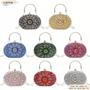 Túi dạ hội CPINCP, Túi đeo vai hợp kim sang trọng, Quà tặng Vintage Thiết lập thanh lịch Túi xách Tiệc cưới