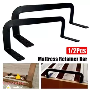 TOPTOOLCX 1 / 2 Chiếc Nệm Giường Giá Đỡ Chống Trơn Trượt, Khung Giữ Ngăn Ngừa Nệm Trượt Nệm Thanh Giữ Nệm, Thanh L-Bend Công Cụ Chặn Trượt Nệm Chống Trơn Trượt Giá Đỡ Cố Định