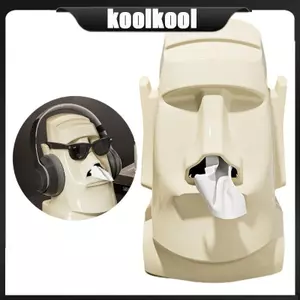 Kool Creative Stone Hình Mặt Hộp Đựng Khăn Giấy Để Trang Trí Nhà Cửa Khăn Ăn
