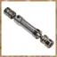 Trục truyền động phía sau bằng kim loại Cvd cho 12428 12423 1 / 12 Rc Xe bánh xích ngắn Khóa nâng cấp xe tải Hop-, Bạc