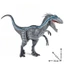 Mô phỏng nhận thức cho trẻ em Kỷ Jura Lớn Tyrannosaurus Plu Velociraptor Đồ chơi khủng long Tyrannosaurus Rex Trang trí mô hình Chiều cao 16,5cm