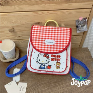 Spike Price Dễ Thương HelloKitty Chấm Bi Ba Lô Vui Vẻ Ngọt Ngào Phong Cách Nữ Tính Hello Kitty Túi Đeo Ngang Trẻ Em Quà Tặng Phù Hợp Với Mọi Trận Đấu-- & &