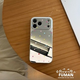 Ốp Điện Thoại Gương Bạc Ngôi Sao Phong Cách Hàn Quốc Cho Redmi Note 15 14 13 12 12S Turbo 11 SE 11S 11T 10 9 Pro Max Lite 10S 9S 8 Pro Plus 5G 4G Vỏ Mềm Chống Rơi Dễ Thương
