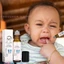 Con lăn dầu mọc răng tự nhiên cho bé 10ml Tác dụng nhanh Làm dịu nướu cuộn trên