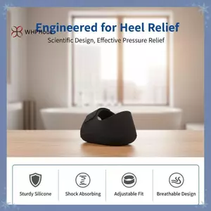 < WHPHous-t > Miếng đệm hỗ trợ chân Plantar Fasciitis Gel Silicone hình chữ U Heel Spur Đệm giảm đau để chạy bộ đường dài Du lịch đẹp