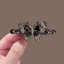 MAUROPOLI Phong Cách Hàn Quốc Pha Lê Kim Cương Giả Bướm Mùa Xuân Kẹp Nữ Cao Cấp Cảm Giác Nửa Tie Kẹp Tóc Top Kẹp Phẳng Kẹp Tóc Mũ Đội Đầu