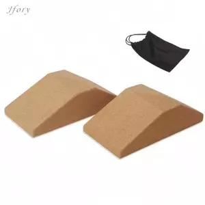 Jfory Tập Thể Dục Wedge Cork Khối Tập Luyện Đa Năng Hỗ Trợ Incline Huấn Luyện Cho Phòng Tập Gym Tại Nhà Bài Tập Sàn