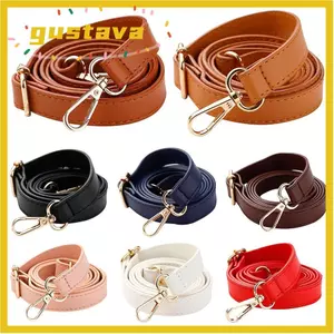 GUSTAVA 130cm Dây da có thể tháo rời Thay thế có thể tháo rời Tay cầm ví có thể điều chỉnh