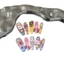 Tinh khiết Tay-Weared Nail Piece Feel Pink kitt Cat Làm móng tay đầy màu sắc Ngôi sao năm cánh Pháp Trắng Móng tay dài KVST