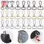 GAVESTO 5 Túi Dây Đeo Khóa Kim Loại DIY Móc Khóa Túi Một Phần Phụ Kiện Cổ Áo Carabiner Snap