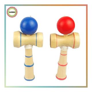 SAFENH Kid Vui Kendama Ball Nhật Bản Truyền Thống Gỗ Trò Chơi Kỹ Năng Đồ Chơi Giáo Dục Quà Tặng VN