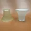 Frosted Glass Lampshade e27 Đèn Giá Đỡ Lỗ Châu Âu Đèn Chùm Tường Lampshade Vỏ Đèn Phụ Kiện Đèn Bàn diy EXY0