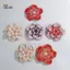 PlumHOUSE 1 Ba Chiều Camellia Kim Cương Giả Hoa Miếng Dán Thủ Công DIY May Đồ Dùng Tôn Tạo Hoa Thổ Cẩm Vải Lấp Lánh VN