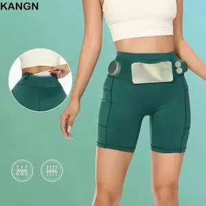 Quần short chạy bộ KANGN Marathon, Quần ngắn thể thao ngoài trời nhiều túi thoáng khí, Chống ẩm với gói thắt lưng Quần ngắn thể thao Yoga khô nhanh Quần ngắn thể thao dành cho nam nữ
