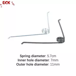 ECK 10 Chiếc Thép Không Gỉ Nén Lò Xo Trái Cây Nhánh Kéo Tròn Hình Chữ V Làm Vườn Mùa Xuân Kéo Phụ Kiện Dụng Cụ HOT