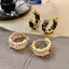 MAKY Cubic Zirconia Vòng Đeo Tai Dành Cho Nữ Thiết Kế Indie Độc Đáo Phụ Kiện Tai Thanh Lịch VN
