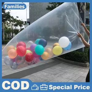 Túi Bóng Túi Bảo Quản Vận Chuyển Ballon Trong Suốt Lớn Túi Nhựa Dụng Cụ Sinh Nhật Đám Cưới Tốt Nghiệp Túi Bảo Quản