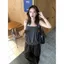 Áo yếm cổ dây cổ dây màu xám phong cách Hàn Quốc dành cho nữ mùa hè gợi cảm Hot Girl Slim-fit Slimmer Look Áo không tay nhỏ