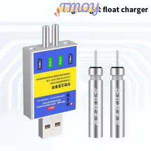 TMOY Phao Sạc Pin CR425 Sạc USB Phụ Kiện Sạc Câu Cá Một Mảnh Đồ Bơi Câu Cá Báo Động Cắn Chỉ Báo TMOY