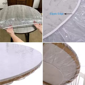 10 chiếc Vải bảo vệ nắp bàn chống dầu chống thấm nước cho bàn ăn tròn FSI