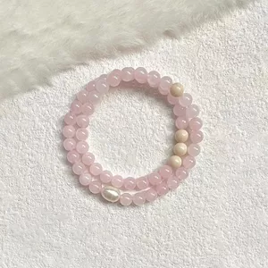 Vòng tay đính cườm băng Vòng tay cô gái đơn giản Niche Ngọt tự làm mát Vòng tay màu cổ tích có giá trị cao 6.23