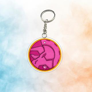 Móc Khóa  Keychain Mica Kamen Rider Putotyra phụ kiện trang trí chibi dễ thương quà tặng