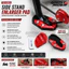 DÀNH CHO XE HONDA PCX160 2025-2026 Bên Đứng Nối Dài Chân Đế Phóng To Bên Đứng Hỗ Trợ Tấm Xe Máy Phụ Kiện