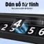 Bảng Ghi Số Điện Thoại Ô Tô, Gắn Taplo, Nhỏ Gọn Cho Xe Hơi Khi Đỗ Xe