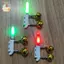 1 Chuông Đôi Đầu Ném Cần Câu Cá Điện Tử Đèn Dạ Quang Sti Flash LED Có Thể Tháo Rời Chống Thấm Nước Câu Chuyện Đêm ELWW