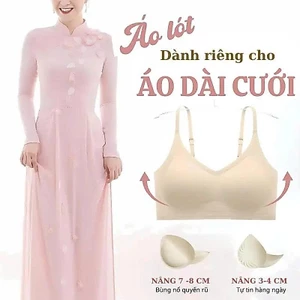 Áo lót su đúc không gọng mút đệm siêu dày 5cm nâng ngực tạo khe tặng kèm mút mỏng B27