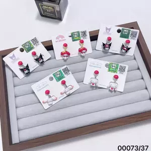 Sanrio Series Hoạt Hình Dễ Thương Thời Trang Tinh Tế Trẻ Em Kẹp Tai