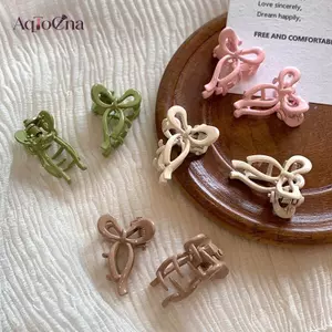AqToCna Nhiều Màu Sắc Đầu Công Chúa Mini Nơ Nhỏ Kẹp Kim Loại Phụ Kiện Tóc Gãy Tóc Nổ Kẹp Mũ Đội Đầu AqToCna