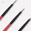 PNPIA- 3 Cái Acrylic Móng Tay Nghệ Thuật Bàn Chải Móng Tay Nghệ Thuật Chấm Bút Vẽ Bộ Tranh DIY Thiết Kế Móng Tay Nghệ Thuật Chấm Dụng Cụ 5 / 7 / 11mm