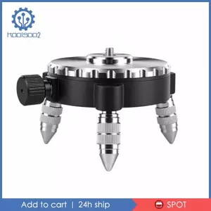 Đế thiết bị san lấp mặt bằng Cấu trúc chân máy bằng nhựa kim loại cấu hình thấp Giá đỡ chính xác để thiết lập sàn tường
