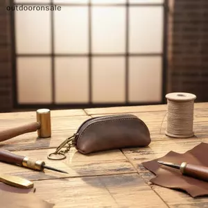 Ví đựng tiền xu cổ điển đa năng có dây kéo Ví ly hợp cổ điển lý tưởng cho thẻ tín dụng và chìa khóa FSI