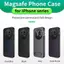 YJD Ốp Lưng Cho Huawei Nova 15 Max Sợi Carbon Họa Tiết Da Tích Hợp Giá Đỡ Từ Tính Thu Hút Chống Rơi Vỏ Điện Thoại
