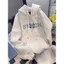 Hoodie nỉ dài tay mũ 2 lớp unisex phong cách rộng rãi mùa đông -dstjmhreyyhykjjj