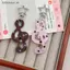 # HB # Acrylic Treble Clef Móc Khóa Biểu Tượng Âm Nhạc Sáng Tạo Mặt Dây Chuyền Với Khóa Ngôi Sao Túi Di Động Trang Trí Cho Bạn Bè Quà Tặng Ngày Lễ.
