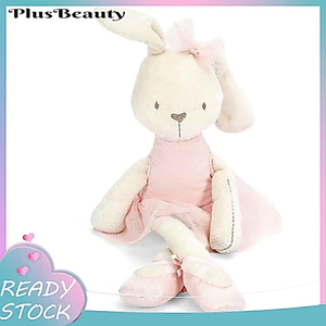 < Pluscloth > Quà tặng sinh nhật cho trẻ em Đồ chơi thỏ sang trọng mềm mại Búp bê thỏ động vật