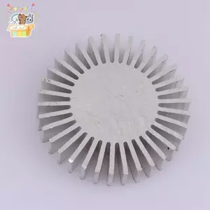 Đường kính tản nhiệt COB 50mm 3 ~ 7W Tản nhiệt Led công suất cao Hướng dương Bộ tản nhiệt rắn Hợp kim tròn Nhôm ELWW