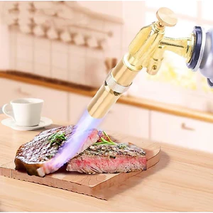 "Đầu khò gas mini đồng thau cao cấp – Đầu khò lửa cầm tay bật đa năng tiện lợi cho mọi nhu cầu"