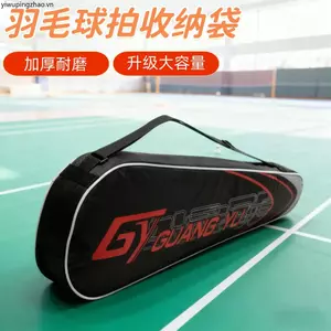 Túi Vợt Cầu Lông Hai Mảnh Túi Đeo Vai Di Động Dung Tích Lớn Túi Bảo Quản Vợt Túi Chuyên Dụng Di Động Nhiều Lớp Vợt Đôi