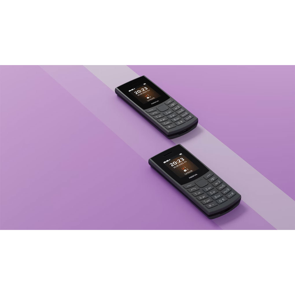 Điện thoại Nokia 105 4G máy 2 sim pin trâu loa to sóng khỏe cho người già máy phụ