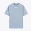Cặp đôi đơn giản in logo áo thun ngắn tay nam nữ cổ tròn cotton nguyên chất giản dị áo sơ mi chất lượng cao 0628