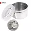 1 Hộp Tròn Y Tế Inox 304 Hộp Cotton Dụng Cụ Phòng Thí Nghiệm Và Dụng Cụ Có Nắp VN